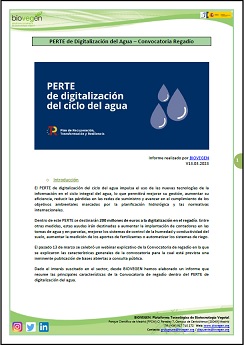 Protegido: Informe BIOVEGEN. PERTE de Digitalización del Agua – Convocatoria Regadío