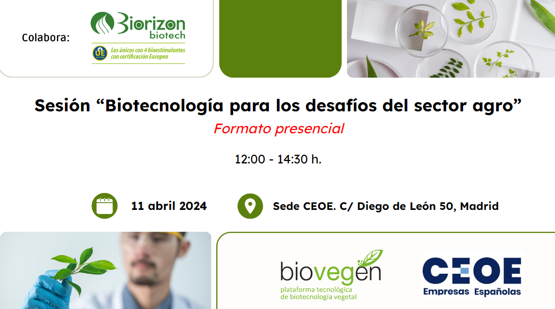 Celebrada con éxito la Sesión “Biotecnología para los desafíos del sector agro”