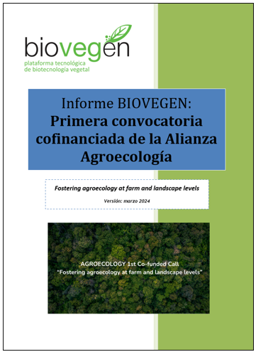 Protegido: Informe BIOVEGEN. Convocatoria AGROECOLOGY 2024