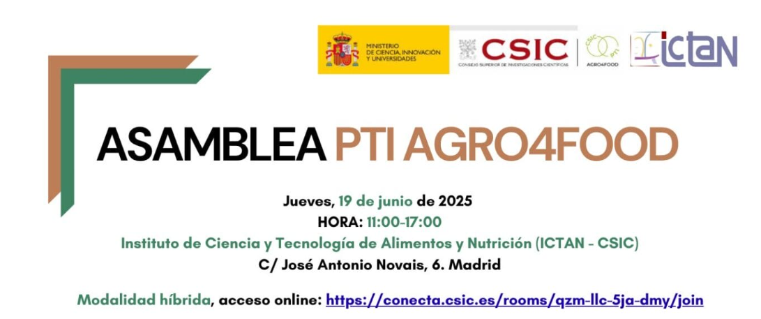 El GO BIODIF participa en la Asamblea 2025 de AGRO4FOOD