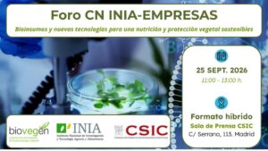 FORO CN INIA-EMPRESAS: «Bioinsumos y nuevas tecnologías para una nutrición y protección vegetal sostenibles»